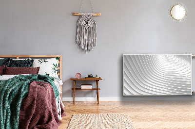 Magnetiskt radiatorskydd Vita spår