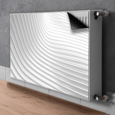 Magnetiskt radiatorskydd Vita spår