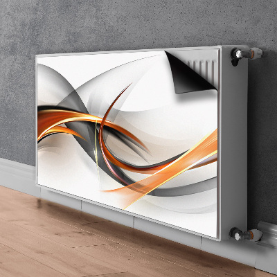 Magnetiskt radiatorskydd Bandabstraktion