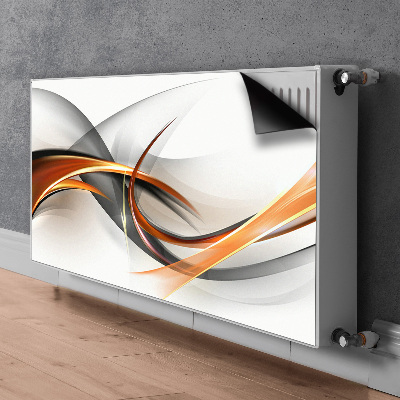 Magnetiskt radiatorskydd Bandabstraktion