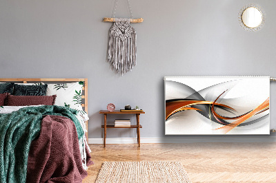 Magnetiskt radiatorskydd Bandabstraktion