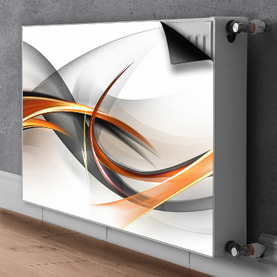 Magnetiskt radiatorskydd Bandabstraktion