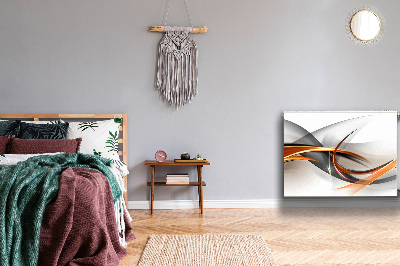 Magnetiskt radiatorskydd Bandabstraktion