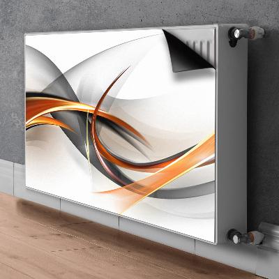 Magnetiskt radiatorskydd Bandabstraktion