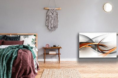 Magnetiskt radiatorskydd Bandabstraktion