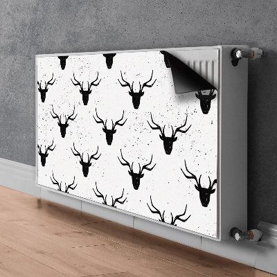 Magnetiskt radiatorskydd Rådjurshuvud