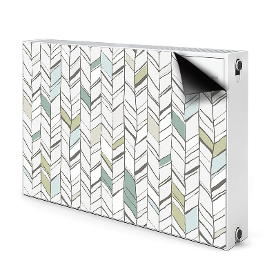 Magnetisk radiatorkåpa Fiskben