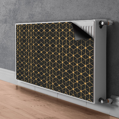 Magnetisk radiatorkåpa Hexagoner