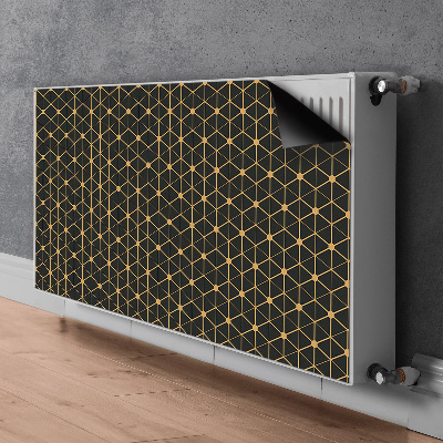 Magnetisk radiatorkåpa Hexagoner