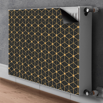 Magnetisk radiatorkåpa Hexagoner