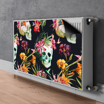 Magnetiskt radiatorskydd Döskallar och blommor