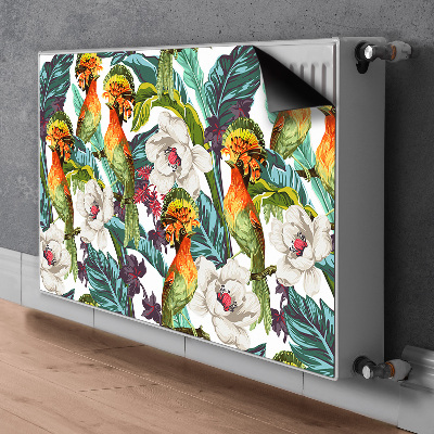 Magnetiskt radiatorskydd Exotiska fåglar