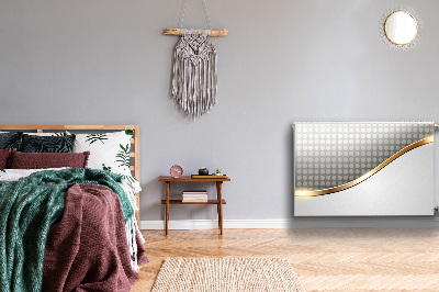 Magnetisk radiatorkåpa Abstrakt övergång