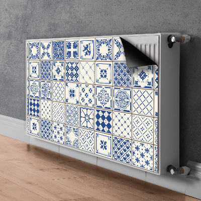 Magnetiskt radiatorskydd Azulejos-plattor