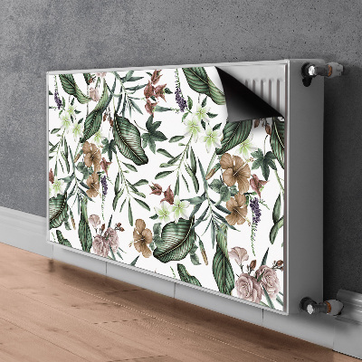 Magnetisk radiatorkåpa Vårblommor