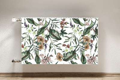 Magnetisk radiatorkåpa Vårblommor