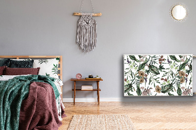 Magnetisk radiatorkåpa Vårblommor
