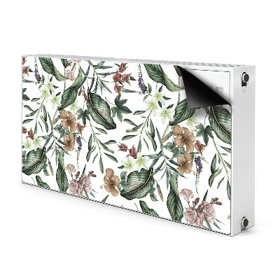 Magnetisk radiatorkåpa Vårblommor
