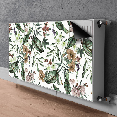 Magnetisk radiatorkåpa Vårblommor