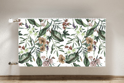 Magnetisk radiatorkåpa Vårblommor