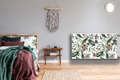 Magnetisk radiatorkåpa Vårblommor