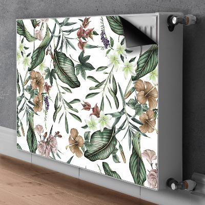 Magnetisk radiatorkåpa Vårblommor