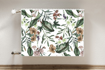 Magnetisk radiatorkåpa Vårblommor