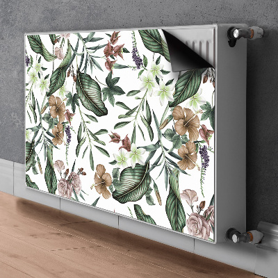 Magnetisk radiatorkåpa Vårblommor