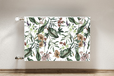Magnetisk radiatorkåpa Vårblommor