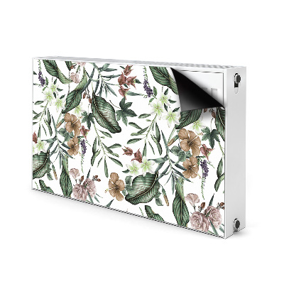 Magnetisk radiatorkåpa Vårblommor
