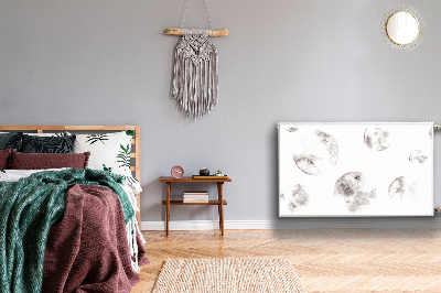 Magnetiskt radiatorskydd Månar