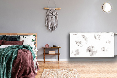 Magnetiskt radiatorskydd Månar