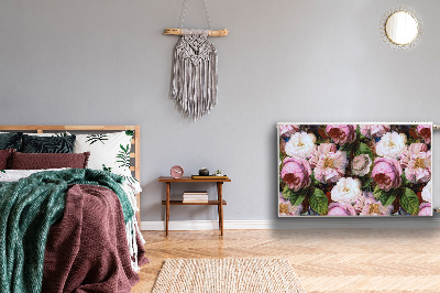 Magnetiskt radiatorskydd Ros trädgård