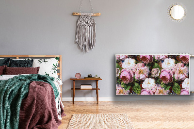 Magnetiskt radiatorskydd Ros trädgård