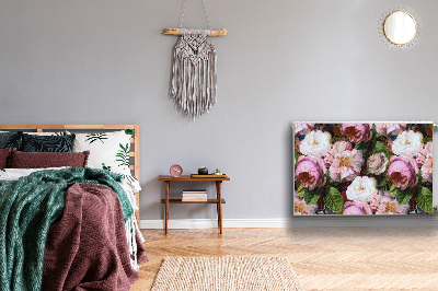 Magnetiskt radiatorskydd Ros trädgård