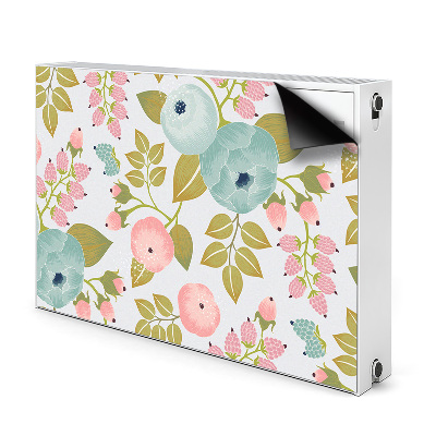 Magnetiskt radiatorskydd Vårblommor