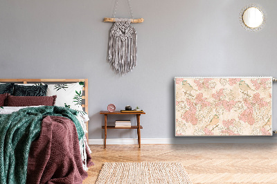 Magnetisk radiatorkåpa Beiga fåglar