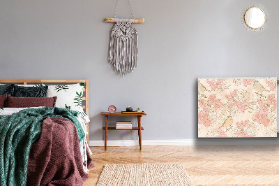Magnetisk radiatorkåpa Beiga fåglar