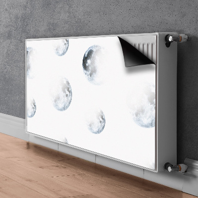 Magnetisk radiatorkåpa Bild Månar