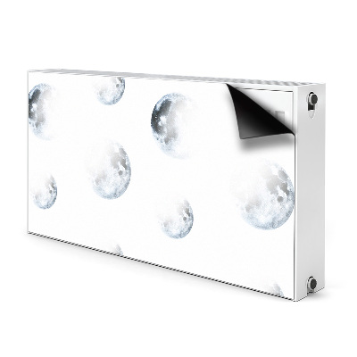 Magnetisk radiatorkåpa Bild Månar
