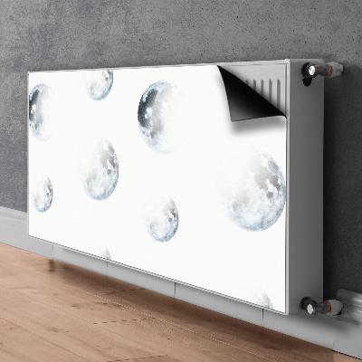 Magnetisk radiatorkåpa Bild Månar