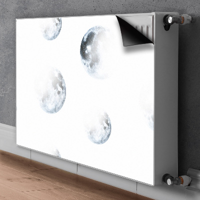Magnetisk radiatorkåpa Bild Månar