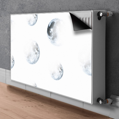 Magnetisk radiatorkåpa Bild Månar