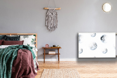 Magnetisk radiatorkåpa Bild Månar