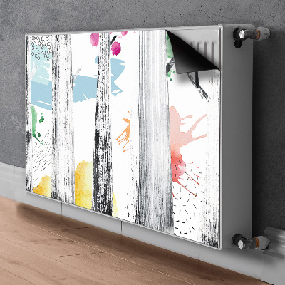 Magnetisk radiatorkåpa Skogsabstraktion