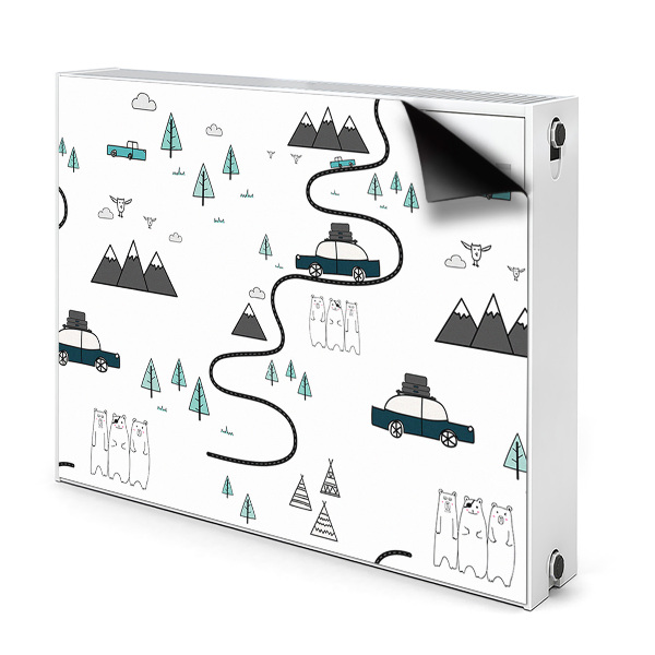 Magnetiskt radiatorskydd Rese tema