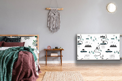 Magnetiskt radiatorskydd Rese tema