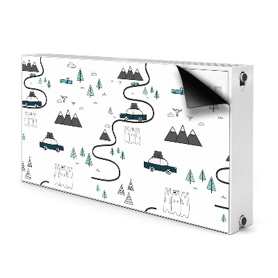 Magnetiskt radiatorskydd Rese tema
