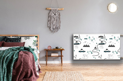 Magnetiskt radiatorskydd Rese tema