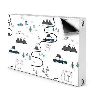 Magnetiskt radiatorskydd Rese tema